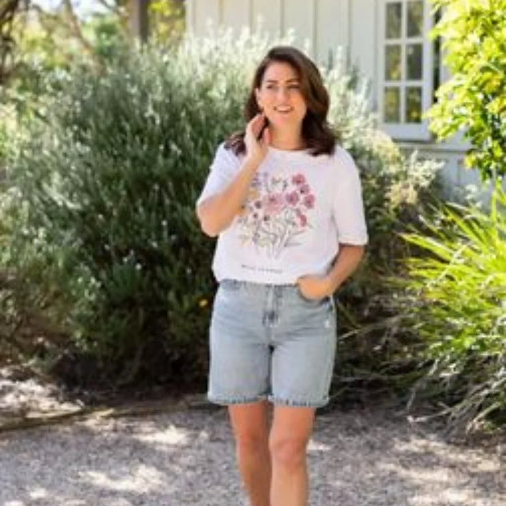 Jillian Harris x Joe Fresh Favourite Denim Shorts BNWT Women's Size 31 - Picture 1 of 11